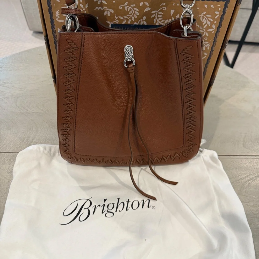 Brighton Brown Hobo Bag - Picture 5 of 10
